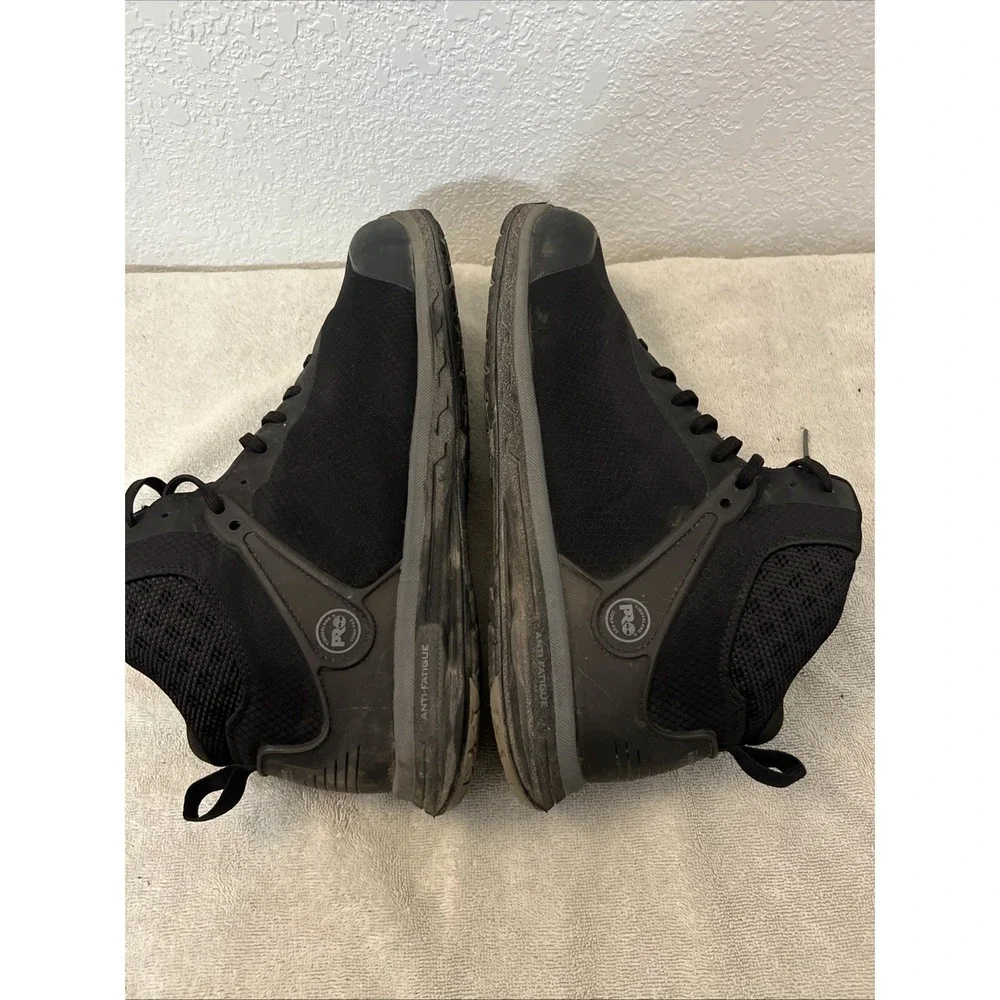 Timberland PRO COMPOSITE TOE Size 15W Wide Athletic SHOE Mid‎ Black A1S5M Men's